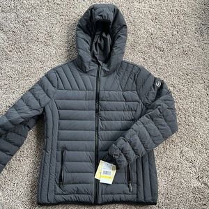 Michael Michael kors gun metal down jacket. Never worn with tags.